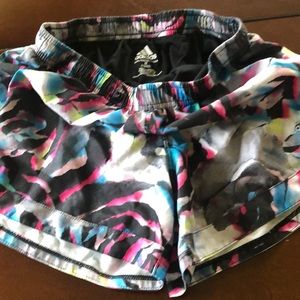 Girls running shorts